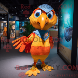 Mascot karakter van een...