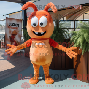 Mascot character of a Rust...