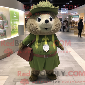 Maskot karakter af et...