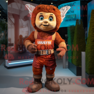 Mascot karakter van een...
