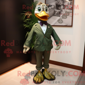 Mascot karakter van een...