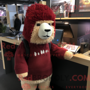 Personnage mascotte d...