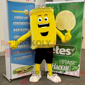Mascot character of a Lemon...