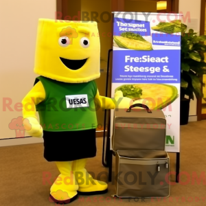 Mascottekarakter van een...