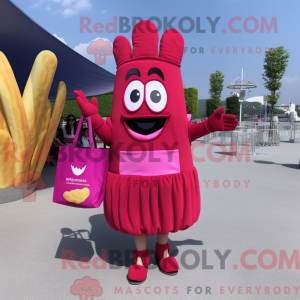 Maskot karakter af en...