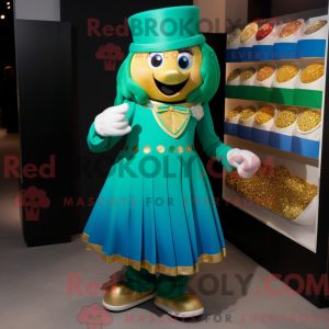 Mascot karakter van een...