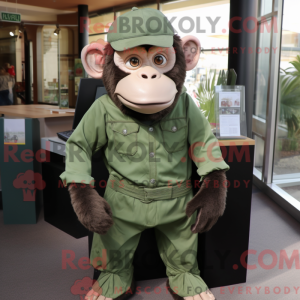 Mascot karakter van een...