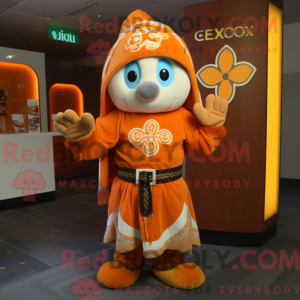 Personnage mascotte d une...