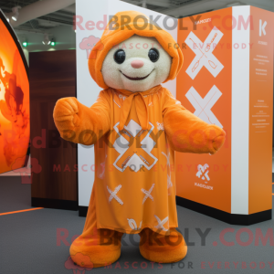 Mascottefiguur van een...
