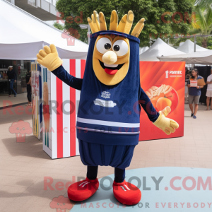 Mascot karakter van een...