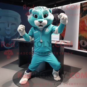 Mascot character of a...