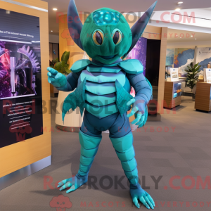 Máscara de cor trilobita...