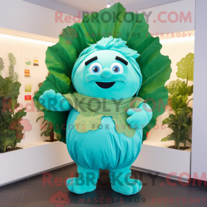 Mascot karakter van een...