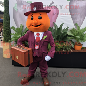 Mascot character of a Rust...
