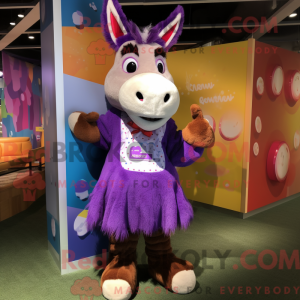 Personaggio mascotte asino...