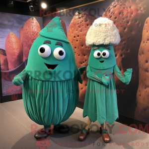 Mascot karakter van een...