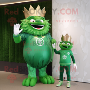 Forest Green King mascotte...