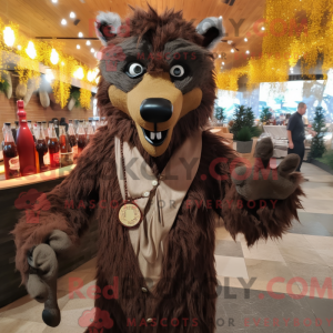 Mascot karakter van een...