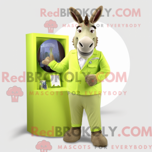 Mascottefiguur van een...