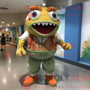 Personnage mascotte d un...