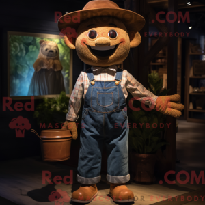 Personagem de máscara de...