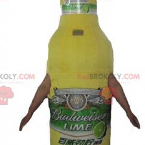 Lemonade bottle glass mascot - Redbrokoly.com