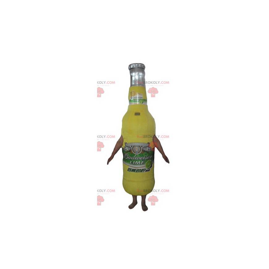 Mascotte de bouteille en verre de bouteille de limonade -