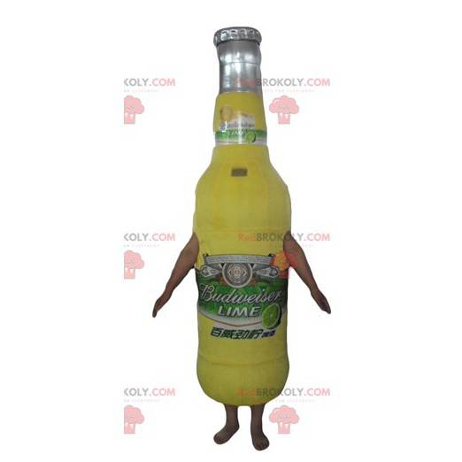 Lemonade bottle glass mascot - Redbrokoly.com