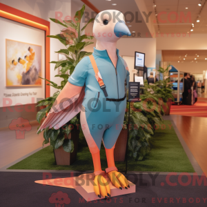 Personnage mascotte d un...