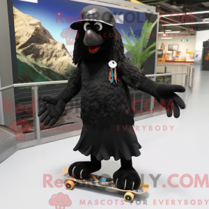Mascot character of a Black...