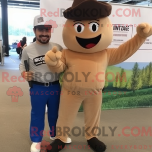 Postava maskota vrhače...