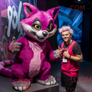 Mascot character of a...