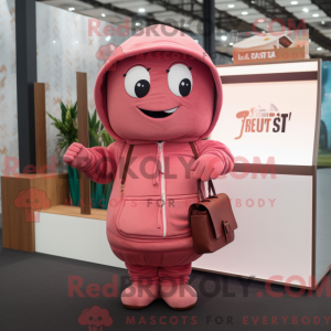 Mascot karakter van een...