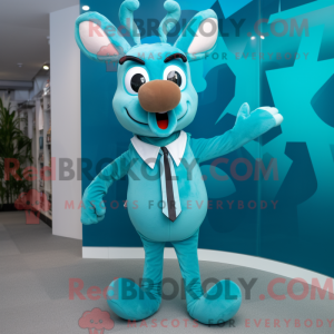 Mascot karakter van een...