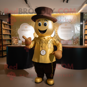 Gold Chocolates Maskottchen...
