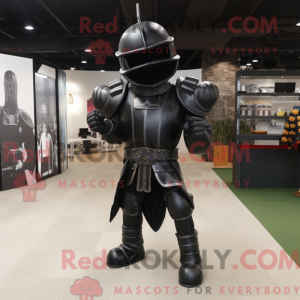 Mascot character of a Black...