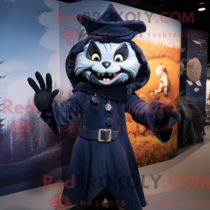 Mascot character of a Navy...