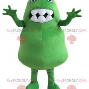 Giant and funny green dinosaur mascot - Redbrokoly.com