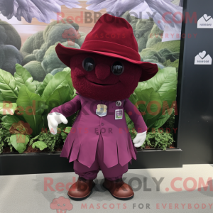 Mascot karakter van een...