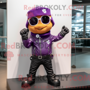 Personaggio mascotte con un...