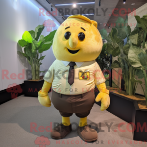 Mascot karakter van een...