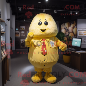 Mascot character of a...