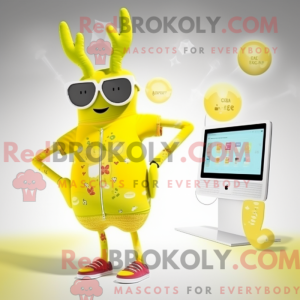 Personnage mascotte d un...