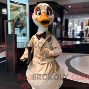 Maskottchenfigur eines Tan...