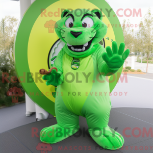 Mascottekarakter van een...