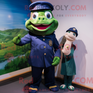 Mascottefiguur van een...