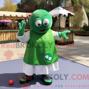 Mascottefiguur van een...