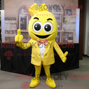 Mascot character of a Lemon...