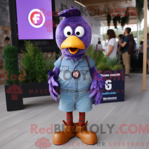 Maskot karaktär av en lilla...