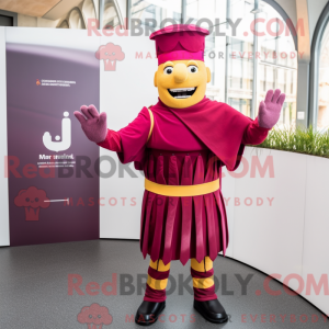 Mascot character of a...